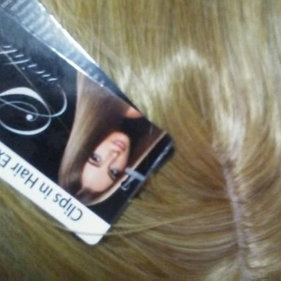 Clip In Synthetic Hair Topper With Bangs main image 7
